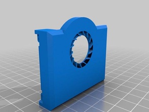 el flujo de aire 3d la impresora partes creality ender 3 3d print model - Mito3D