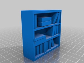 bookshelf 3d printing 3d print model - Mito3D