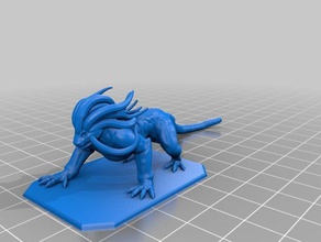 akata Kreaturen alien monster scifi starfinder 3d print model - Mito3D