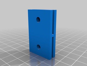universal clips de plexi 2 mm - cuadro ender 3 d la impresora accesorios 3d print model - Mito3D