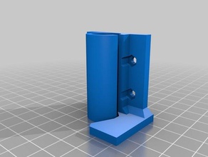 carriage slide mounts 3d printer parts 3d print model - Mito3D