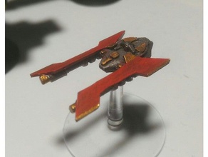 battlefleet gothic rogue trader alieno fregata giocattolo gioco accessori 40k bfg warhammer xeno feccia 3d print model - Mito3D