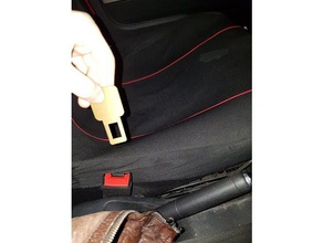citroen c4 cactus seatbelt alarm stop selealarm 3d printing car 3d print model - Mito3D