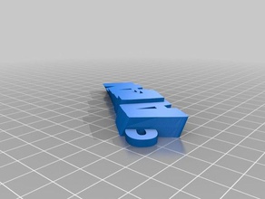 allan keychains customized 3d print model - Mito3D