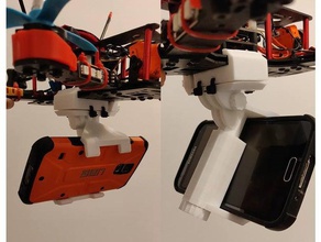 phone mount drone rc vehicles 3d print model - Mito3D