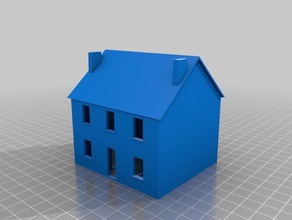 petit immeuble Gebäude Strukturen Architektur ho scale 3d print model - Mito3D