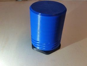 twist-container-großer Deckel hoher deckel tool Inhaber Boxen 3d print model - Mito3D