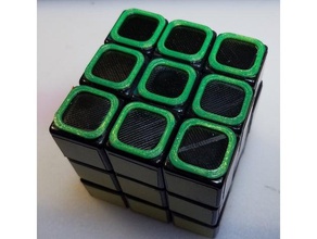 Rubiks cube 3x3x3 adesivi 3d stampa 3d print model - Mito3D