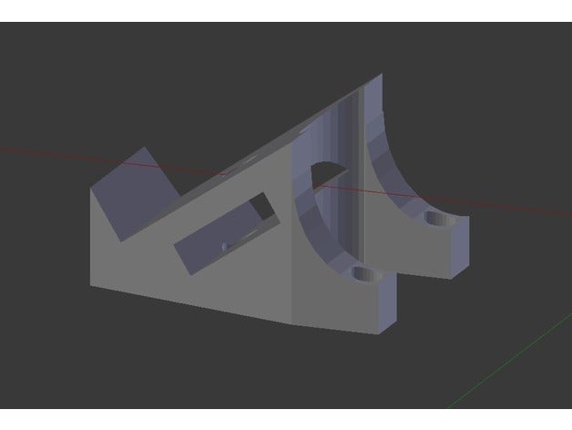 runcam 3s montagem de fio dental quadro rc veículos fpv câmera hyperlite 3D print model - Mito3D