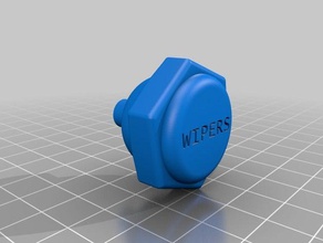 ford f250 wiper switch knob 1988 may fit other vehicles parts 3d print model - Mito3D