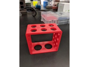 falcon tubo eppendorf de rack biología 3d print model - Mito3D