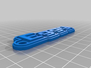 eggy keychains customized 3d print model - Mito3D