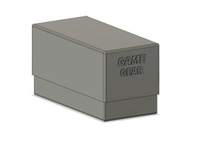 game gear storage box video games 3d print model - Mito3D