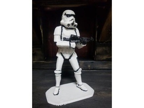 stormtrooper dark forces people bust starwars star wars 3d print model - Mito3D