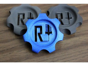 review3d fabricante de la moneda las monedas insignias makercoin 3d print model - Mito3D