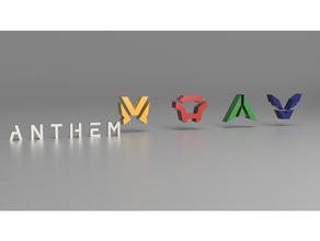 Hymne javlin Symbole video Spiele 3d print model - Mito3D