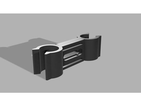 einfache Klemme sport im freien coleman pol Stativklemme Flügelmutter 3d print model - Mito3D