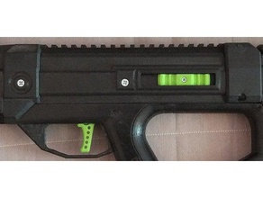 airsoft electric toy gun mk3 middle body mechanical toys 6mm aeg bullpup gearbox 3d print model - Mito3D