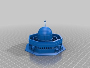 al-aqsa, sem telhado 3d impressão 3d print model - Mito3D