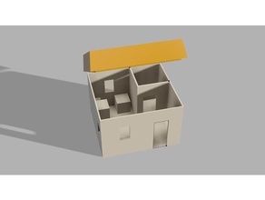 Spielzeug Haus Spielsets Puppenhaus 3d print model - Mito3D