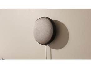 google home mini wall mount accessories ceiling simple 3d print model - Mito3D