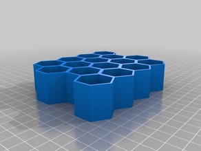 mi personalizados de nido abeja generador biología 3d print model - Mito3D