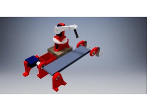 automated station engineering loading belt robot robotic arm robotics servo stm32 3d print model - Mito3D