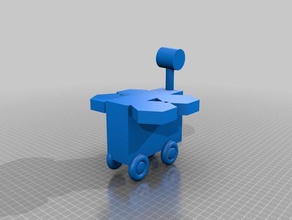 mars rover outros espaço 3d print model - Mito3D