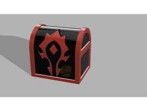 world warcraft hord chest other 3d print model - Mito3D