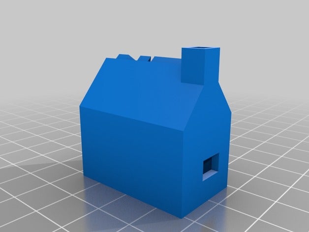 ty sammelt Haus 3d drucken 3D print model - Mito3D