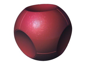 quaffle quidditch-ball harry potter Requisiten fantasy harrypotter sport 3d print model - Mito3D