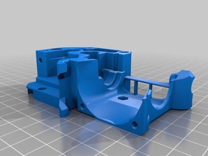 oso-bmg tevo tarántula 3 de la rueda x-carro 3d impresora extrusoras 3d print model - Mito3D