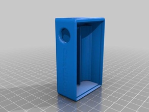 kutu squonk v2 3d baskı 18650 durumda mca 3d print model - Mito3D