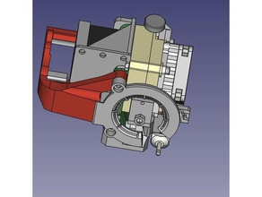 modular ring fan duct anet titan aero mount bltouch 3d printer parts 3d print model - Mito3D