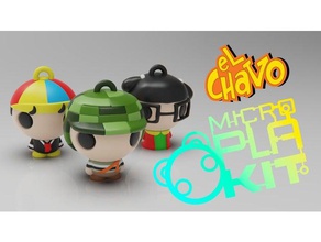 el chavo del ocho set chaves microplakit series toys games action figure charm chilindrina chiquinha figurine keychain miniature nsfw purakito quico toymaker tv show 3d print model - Mito3D