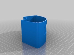 spool-Schublade wthreaded Befestigungslöcher Container 3d print model - Mito3D