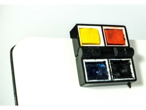 bolso aquarela caixa 3d a impressora acessórios 3d print model - Mito3D