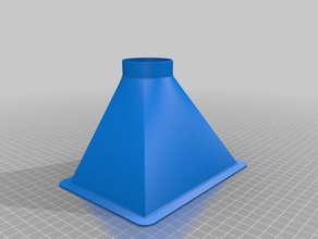 recolección de polvo la campana 50 mm manguera partes colector extracción vacío adaptador taller carpinteria 3d print model - Mito3D