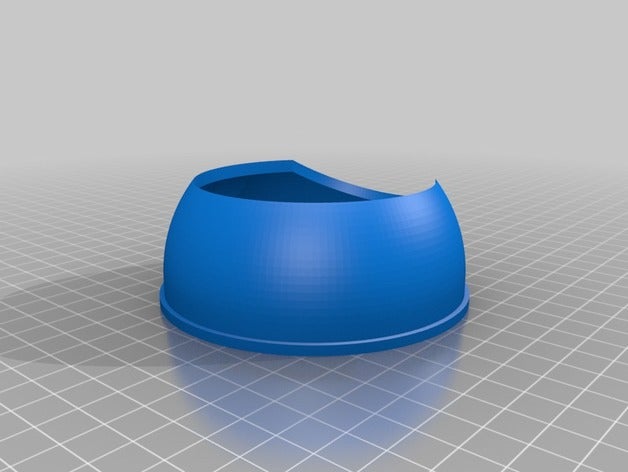 doorpi câmera dome ajustável diy 3D print model - Mito3D