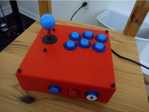 mame düğmesi kutuları oyunlar arcade mamecab 3d print model - Mito3D