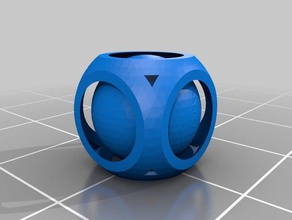 ball dice 10 mm accessories 3d print model - Mito3D