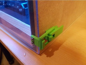 clamp&lever diy lock 3d print model - Mito3D