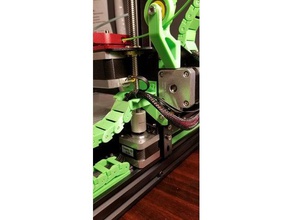 axisextruder plate bracket 3d printer parts 3d print model - Mito3D