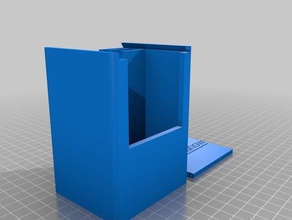 mon personnalisés deckbox freakshow jeux 3d print model - Mito3D