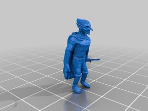 wayang mini simétrica pessoas miniatura pathfinder 3d print model - Mito3D