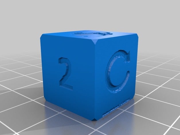 my customized ultimate configurable dice 2 3D print model - Mito3D