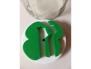 girl scout logo clanger 3d printing 3d print model - Mito3D