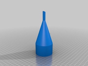 cone tip shop vac household supplies customized 3d print model - Mito3D