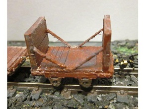 dinorwig quarry maintenance wagon models model trains 3d print model - Mito3D