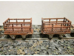 dinorwig cava taglio ardesia carro modelli modellini di treni 3d print model - Mito3D